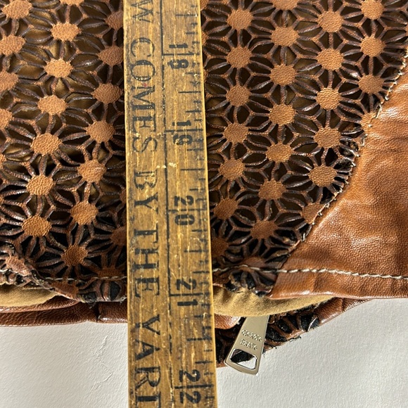 Giorgio Brato Leather Hoodie Jacket Women’s Size 40 - Picture 12 of 14